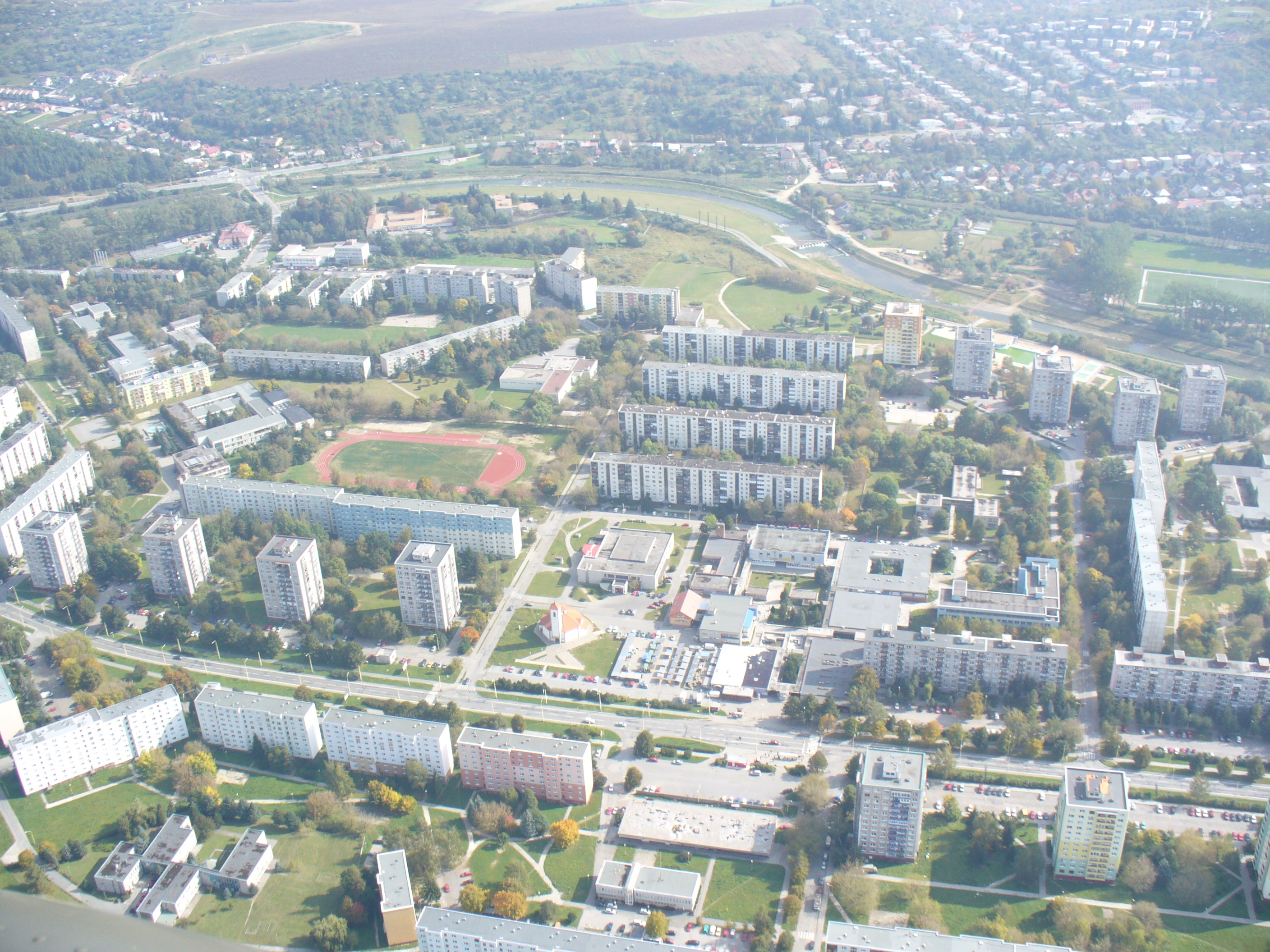 sídlisko III, centrum